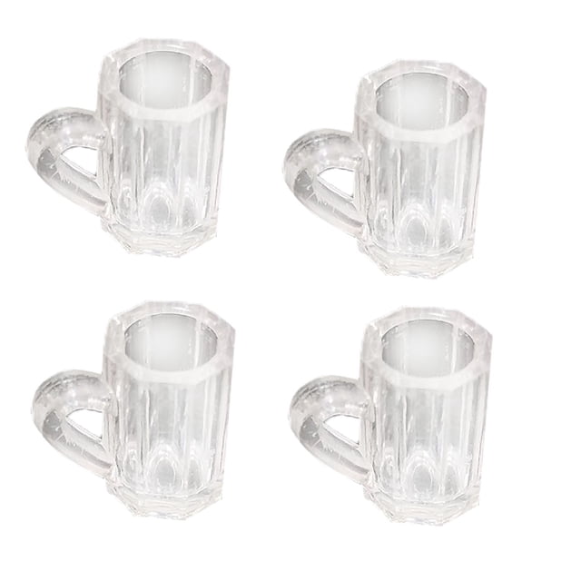 Ensemble de Verres à Shooter en Forme de Mini Baril (4 Pcs)