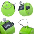 thumbnail image 3 of GOGO 1 Pack Handheld ABS Tally Counter, 4 Digit Manual Mechanical Clicker for Sport Events, Knitting, White, 3 of 7