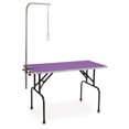 thumbnail image 1 of Master Equipment Table de Toilettage pour Animaux Pliable Antidérapante avec Bras Laisse Réglable, 1 of 2