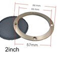 thumbnail image 1 of Bgsha Gold 23456.5810Inch Speaker Net Cover Car Home Mesh Enclosure Frame Wire Grilles, 1 of 6