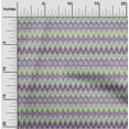 thumbnail image 1 of oneOone Organic Cotton Poplin Twill Fabric Chevron Ikat Printed Craft Fabric BTY 42 Inch Wide, 1 of 4