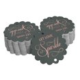thumbnail image 1 of Inkdotpot Real Rose Gold Foil Let Love Sparkle Wedding Tags Favor Hang Paper Tags 50 Piece, 1 of 6