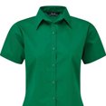 thumbnail image 2 of Premier Blouse en Popeline à Manches Courtes / Chemise de Travail Unie, 2 of 3