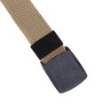 thumbnail image 2 of kurtrusly Men Boys Canvas Breathable Tactical Waist Belt with Plastic Buckle Solid Waist Strap Belts Rescue Rope Band, 2 of 9