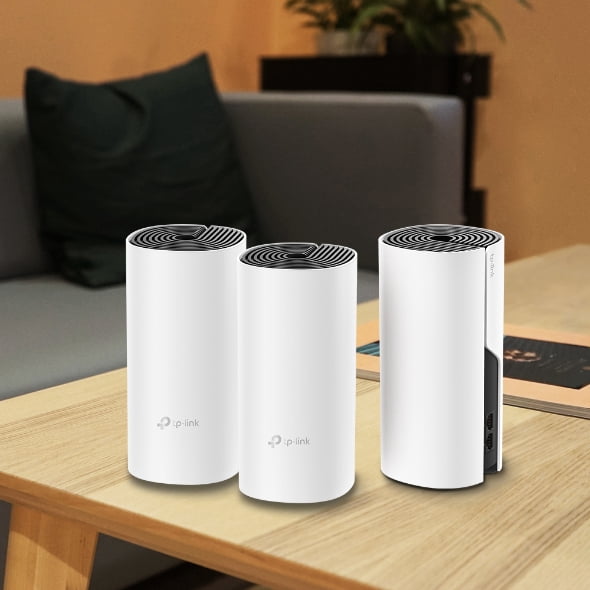 TP-Link Deco M4 AC1200 Système Wi-Fi 5 maillé pour toute la maison - Paquet de 3