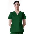 thumbnail image 1 of Haut d'Uniforme Uni à Col en V à 3 Poches pour Femmes Blossom par Maevn, 1 of 1