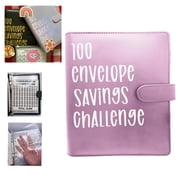 100 Envelope Challenge Binder, Easy and Fun Way to Save $5,050, Savings Challenges Budget Book
