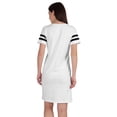 thumbnail image 3 of Inkmeso T-Shirt Instruit Motivé Vacciné Drôle Pro-Vaccin Robe à Encolure Bateau, 3 of 8