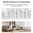 thumbnail image 3 of Home WiFi Smart Thermostat Temperature Controller Weekly Programmable Button Control/ Mobile APP/ Voice Control Compatible with Alexa/ Home, for Water Heating 5A, 3 of 7