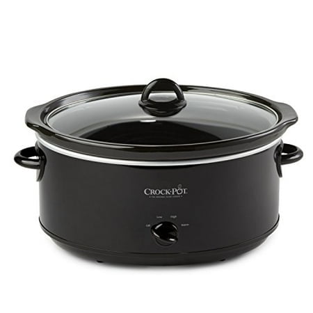 Crock-Pot SCV800-B Mijoteuse Manuelle Ovale de 8 Pintes Noire