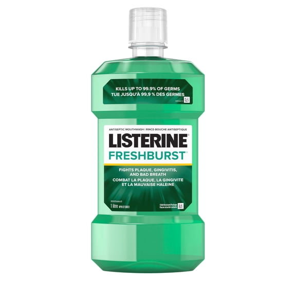 Listerine Fresh Burst Rince-Bouche Antiseptique 1 Litre