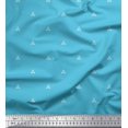 thumbnail image 1 of Soimoi Coton Voile Tissu Imprimé Floral Artistique 1 Yard 42 Inch Wide, 1 of 3