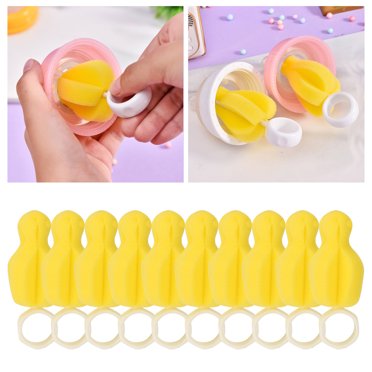 SIfdSeng Baby Bottle Sponge Brush 10Pcs Baby Nipple Cleaner Milk Bottle Washing Tools Nipple Brush Nipple Cleaner Bottle Cleaning Tool Coffee Cup Girl Items Brushes Cleanin Sponge Brush
