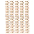 thumbnail image 1 of Mini Clothespins, Mini Clothes Pins Sturdy Durable Eco Friendly Wide Application 100 Pieces  for Shirt for Crafts for Photo, 1 of 8