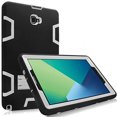 thumbnail image 1 of Mignova For Galaxy Tab A 10.1 SM-P580 Case,Hybrid Shockproof Rugged Anti-Impact Drop Protection Built with Kickstand For Samsung Galaxy Tab A 10.1" SM-P580(Black/Gray), 1 of 5