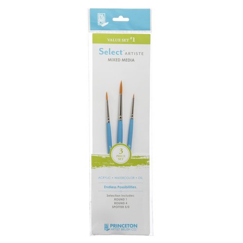 DIXON Brosse TIC/PRINCETON 3750SET101 Ensemble Valeur Sélectionné 1 Rond 1 Rond 4 SPOTTER 5/0