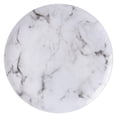 thumbnail image 2 of Safdie & Co. Shiny Marble Melamine Dinnerware 12PC Set White, 2 of 2