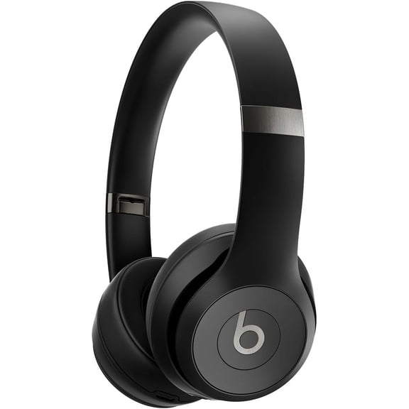 Refurbished Beats by Dr. Dre Solo 4 Matte Black On Ear Headphones MUW23DN/A