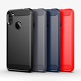 thumbnail image 4 of PANDACO Étui en Métal Brossé Rouge pour Samsung Galaxy A11, 4 of 4