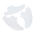 thumbnail image 3 of Inflatable Surfboard Fin, Paddle Board Fin 3PCS Exquisite  For Outdoor Black,White,Translucent, 3 of 8