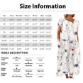 thumbnail image 3 of CHOK Robe en Lin Décontractée à Manches Courtes et Col Rond pour Femmes, Couleur Unie, Coton et Lin, Robe d'Été 2024 avec Poches, Gris, TG, 3 of 5