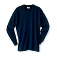 thumbnail image 3 of Hanes Men`s 5.2 oz COMFORTSOFT HEAVYWEIGHT T-Shirt, 2XL, Navy, 3 of 3