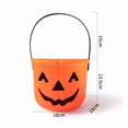 thumbnail image 2 of Chmadoxn Halloween Pumpkin Bucket 1Pc Small Plastic Pumpkin Bucket For Kids Pumpkin Bucket Pumpkin Pail Halloween Candy Bucket Halloween Pumpkin Basket Pumpkin Basket, 2 of 2