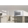 thumbnail image 3 of Panasonic NNSG676WC Mid Size Genius 1100 W Microwave Oven, 7 Auto Cook Menus, Child Lock, 1.3 Cu.ft, White, 3 of 7