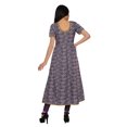 thumbnail image 4 of Moomaya Robe Kurti Longue Indienne Imprimée en Coton Tunique Robes pour Femmes, 4 of 6