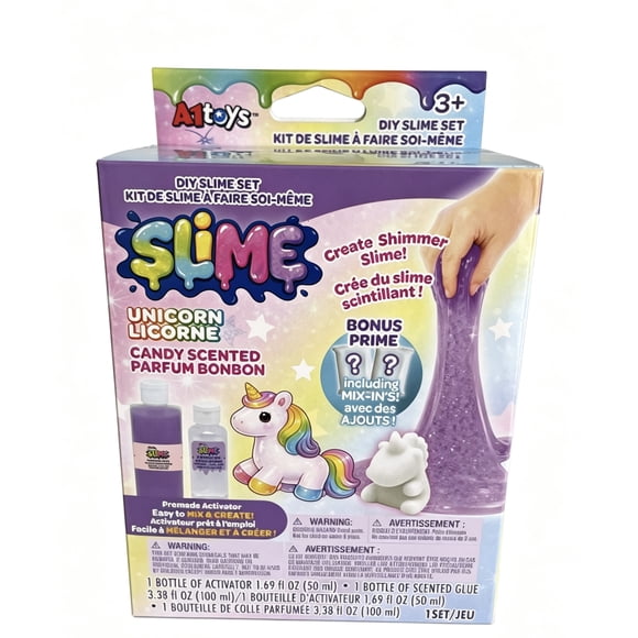 Diy Slime Kit Unicorn with Mix-Ins
