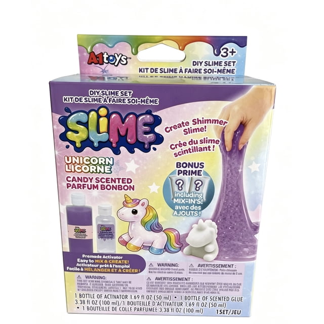 Diy Slime Kit Unicorn with Mix-Ins