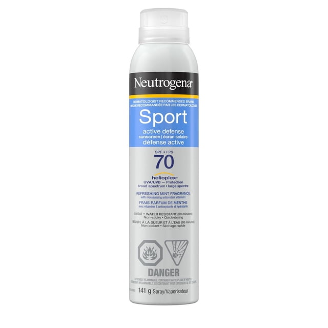 Neutrogena Sport Body Spray SPF70, 141 g