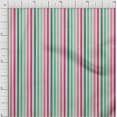 thumbnail image 1 of oneOone Georgette Viscose Fabric Stripe Panel Print Sewing Fabric BTY 42 Inch Wide, 1 of 4