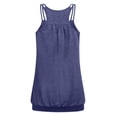 thumbnail image 3 of Birdeem Camisoles pour Femmes Unies Aguichant Sans Manches à Col Rond, Ajourées, Hauts Tube Plissés, Blouse, 3 of 9