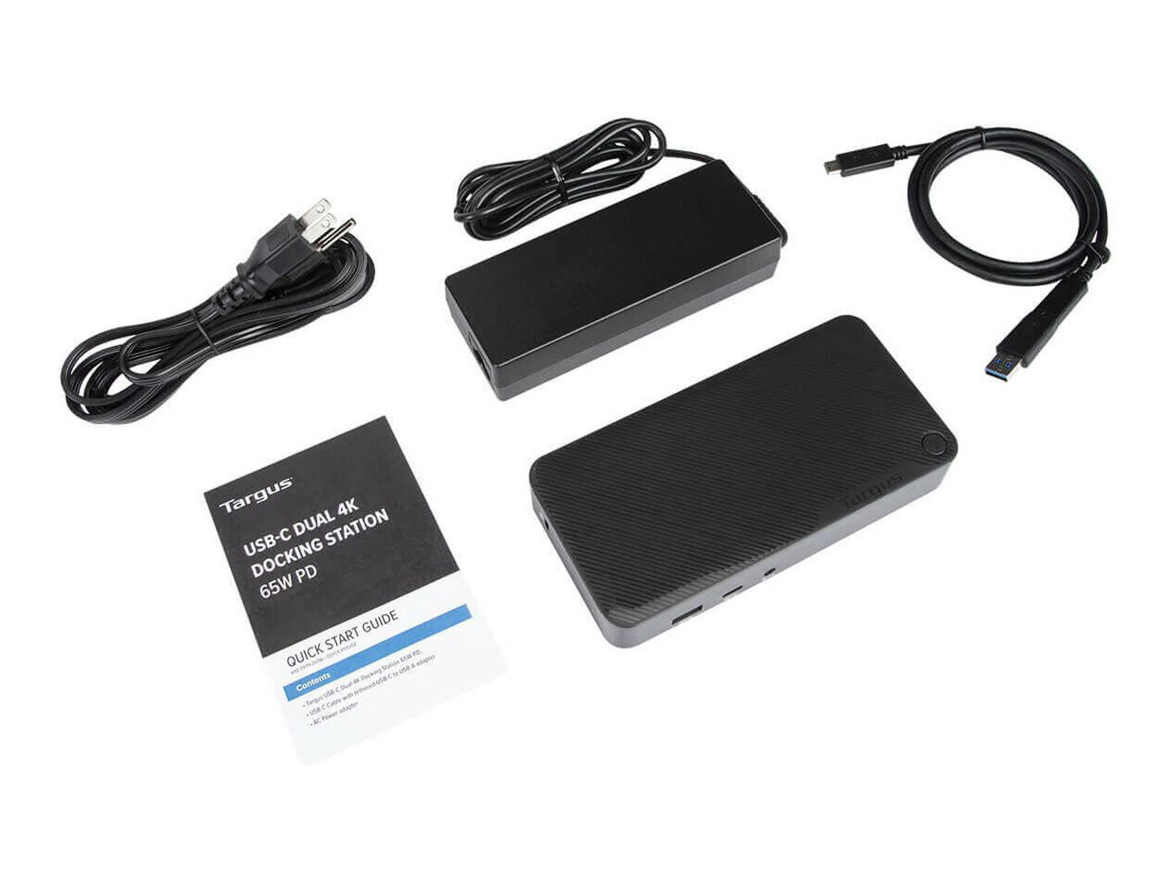 Targus Universal USB-C DV4K Docking Station with 65W Power Delivery