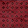 thumbnail image 4 of oneOone Organic Cotton Poplin Twill Fabric Geometric Ikat Printed Craft Fabric BTY 42 Inch Wide, 4 of 4