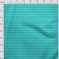 thumbnail image 3 of oneOone Organic Cotton Voile Fabric Chevron Block Print Fabric BTY 42 Inch Wide, 3 of 4