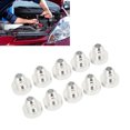 thumbnail image 4 of Fuel Oil Hose Adapter, Universal 10Pcs High Strength 6AN Weld On Bung  For Auto, 4 of 8