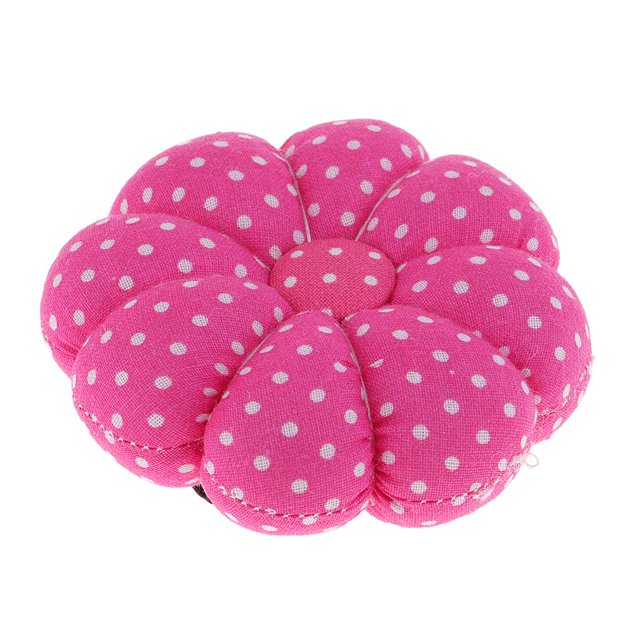 Coussin à Épingle à Coudre, Coussin de Poignet Citrouille, Coussin d'Épingle à Bras pour Couture Rose Rouge