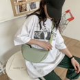 thumbnail image 3 of Sac Messager en Toile pour Femmes Mode Sac de Poitrine Décontracté pour Dames (Vert), 3 of 9