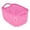 Rose, variante sur Boîtes de Rangement Tissées pour Usage Intérieur – Organisateur Polyvalent en Polyester Durable avec Tissage Décoratif