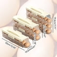 thumbnail image 2 of Solution de Rangement pour Œufs pour Réfrigérateur, Organisateur d'Œufs Automatique, Conteneur d'Œufs Roulant avec Couvercle, Distributeur Empilable à 3 Niveaux, 2 of 5