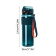 thumbnail image 3 of Home and Kitchen Summer Outdoor Large Capacity Sports Kettle With Straw High Temperature Proof Drinking With Straw Form One Click Lid Opening Kitchen Accessories Kitchen Organization Kitchen Decor, 3 of 6
