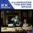 thumbnail image 2 of Bell + Howell TacLight Black 3 Pack Portable Survival Lanterns Emergency Light Collapsible 300 Lumen COB LED Easy Care, 2 of 6