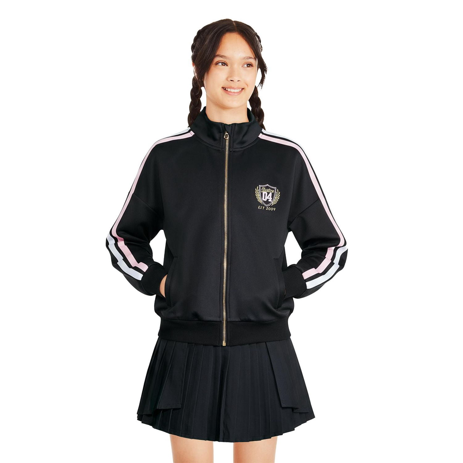 Justice Girls' Soft Knit Jacket