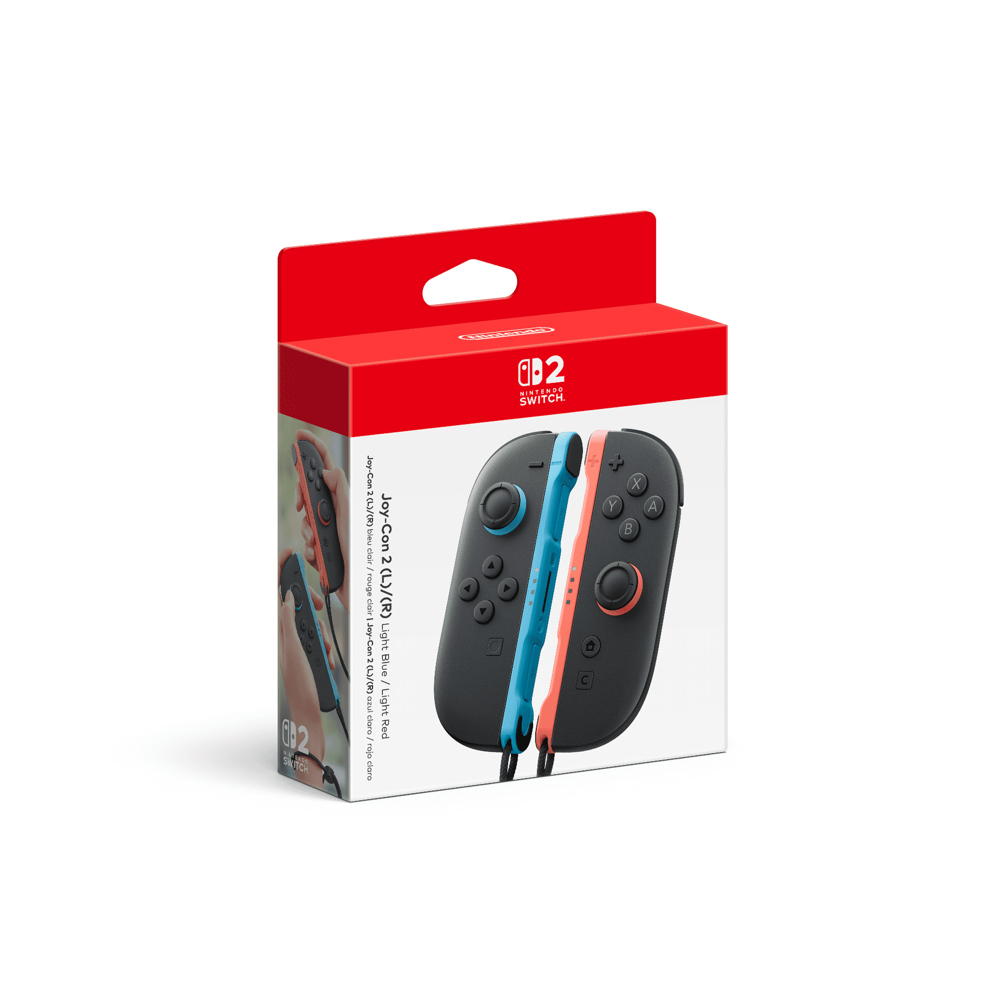 Nintendo Switch Joy-Con (L) / (R)ブルーレッド Joy-Con™ 2 (L)/(R) Light Blue/Light Red - Walmart.ca