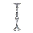 thumbnail image 1 of facefd Long Stand Metal Candle Tea Light Holder Candlestick Flower Vase Silver-L, 1 of 6