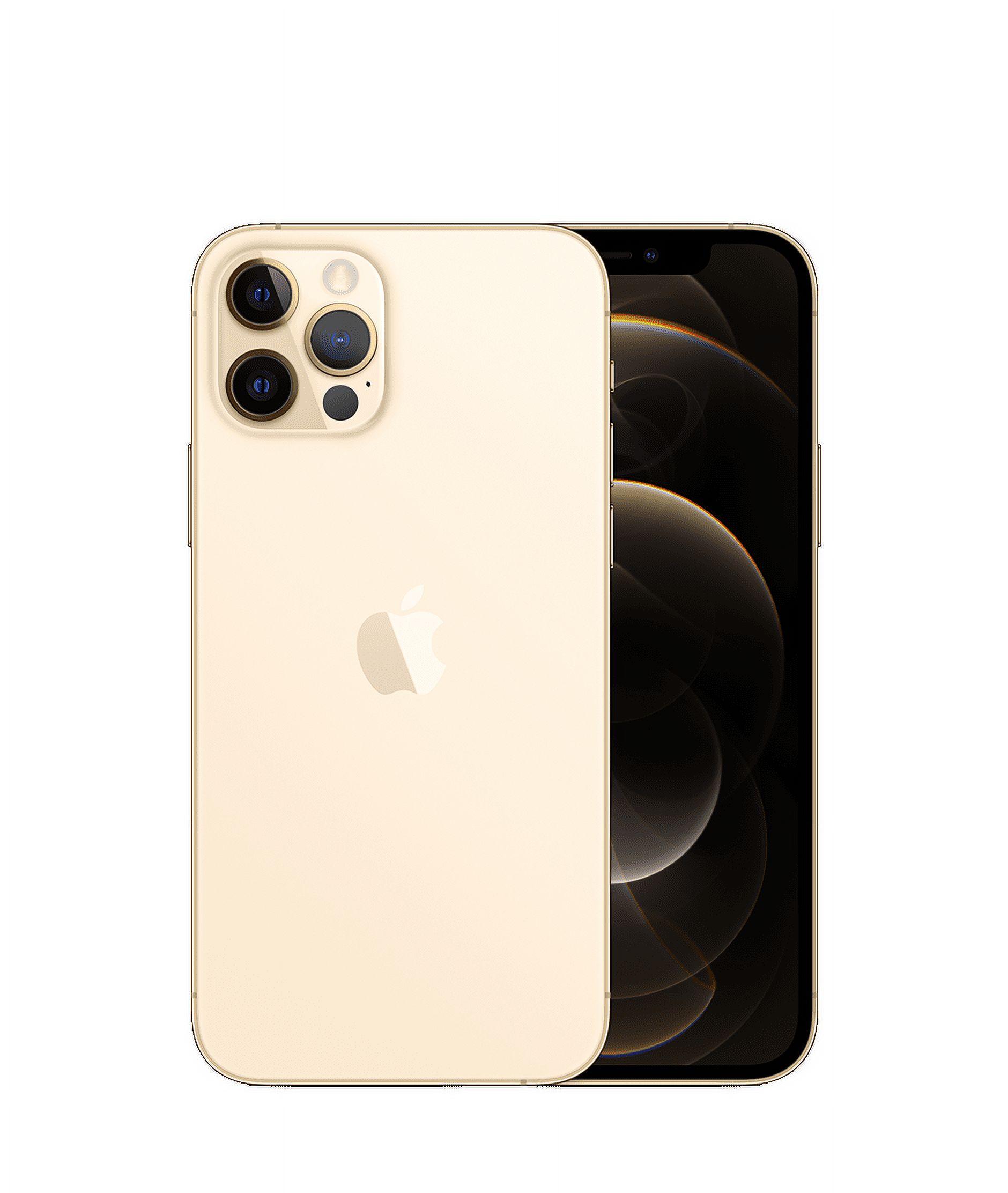 Restored Apple iPhone 12 Pro - Carrier Unlocked - 128GB Gold (Refurbished)
