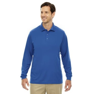 Ash City - Core 365 Polo Piqué à Manches Longues Performance pour Hommes