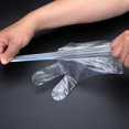thumbnail image 3 of Disposable Plastic Gloves 500 PCS, Kitchen Food Grade Gloves, 3 of 4